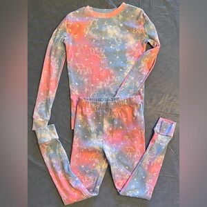Girls Unicorn Pajama Set Size 8